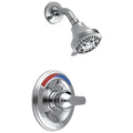 Delta T13291 Single Handle Monitor Shower Valve Shower Only Trim Only Less Shower Head Chrome