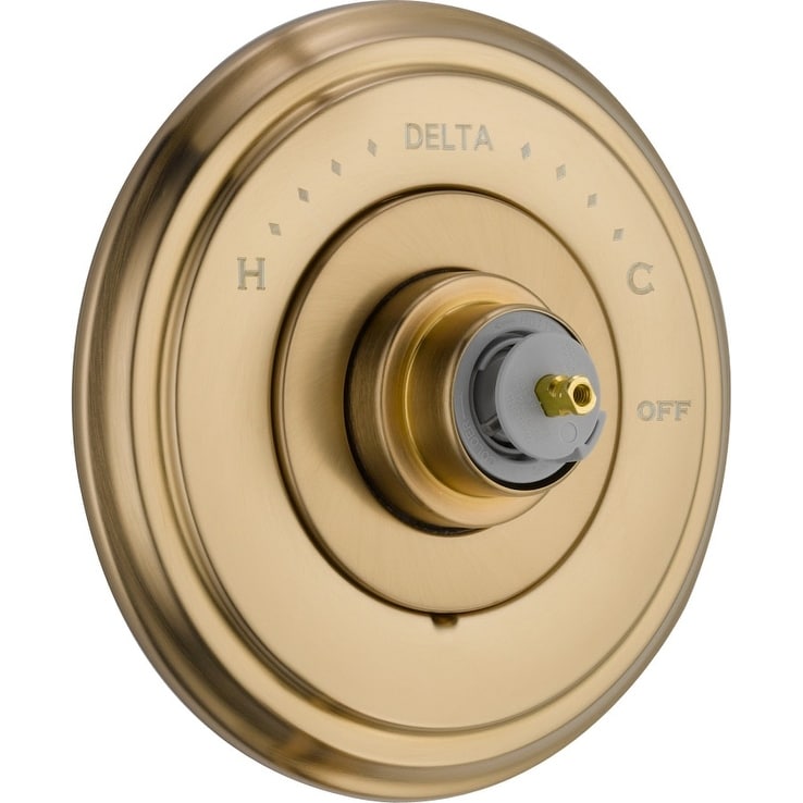 Delta T14097 Lhp Cassidy Monitor 14 Series Single Function Pressure Balanced Valve Trim Package Handles And Rough In Valve