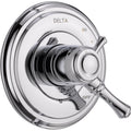 Delta T17097 Cassidy Monitor 17 Series Dual Function Pressure Balanced Valve Trim Package With Integrated Volume Control Less