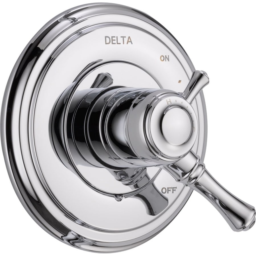 Delta T17097 Cassidy Monitor 17 Series Dual Function Pressure Balanced Valve Trim Package With Integrated Volume Control Less