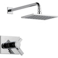 Delta T17T253 Vero Tempassure 17T Series Dual Function Thermostatic Shower Trim Package With Touch Clean Shower Head And
