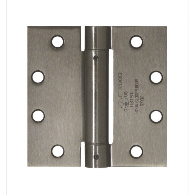 Deltana 4 1 2 X 4 1 2 Ball Bearing Square Corner Spring Hinge Single
