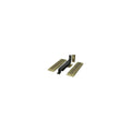 Deltana Dash95 3.75 X 9.25 Solid Brass Plain Bearing Surface Mount Double Action Floor Hinge Single Hinge