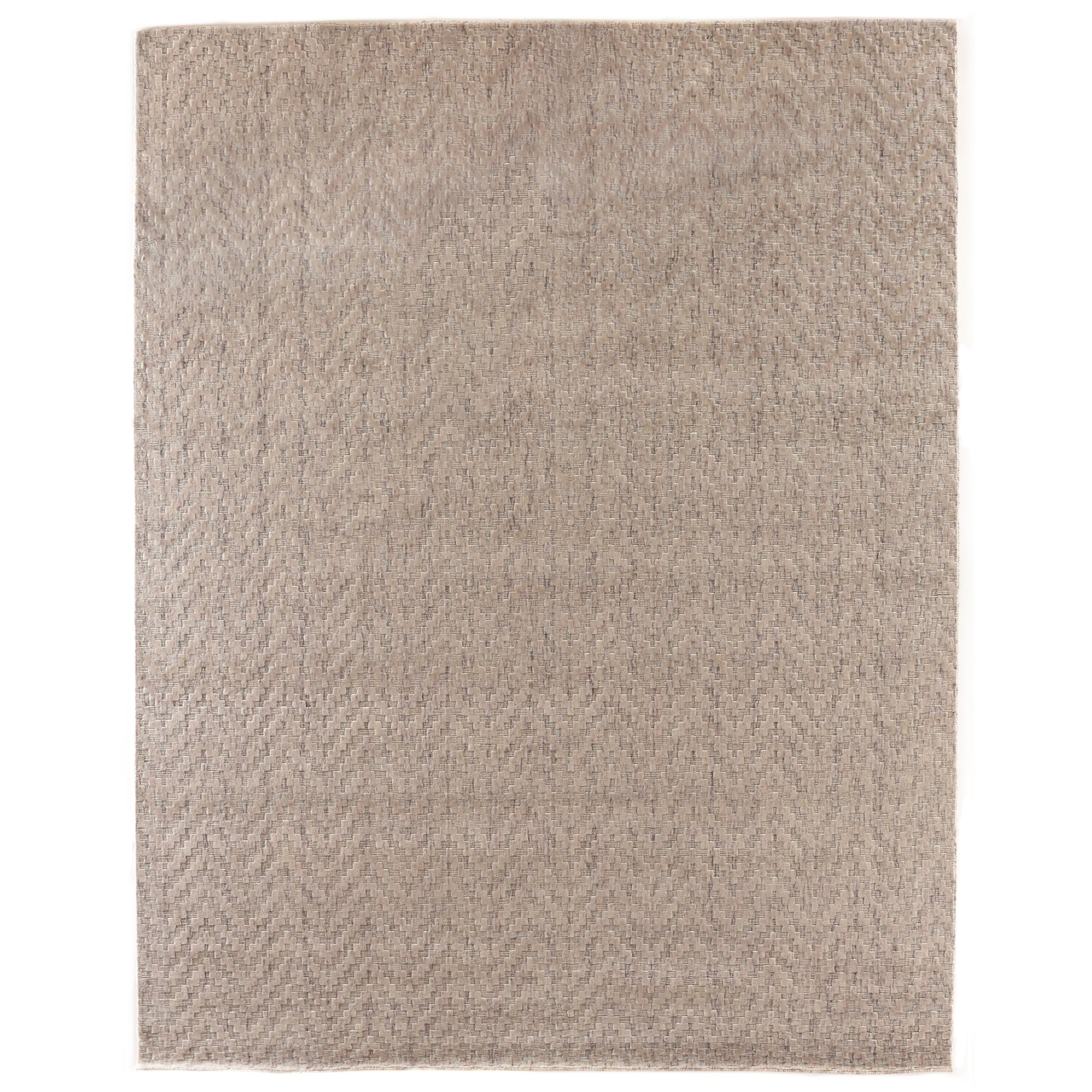 Demani Handloomed New Zealand Wool Raffia Area Rug