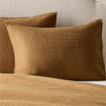 Demar Organic Cotton Sateen Smoked Amber Full/Queen Quilt