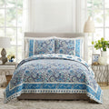 Makers Collective Bisou Floral King Quilt Set 3 Pieces