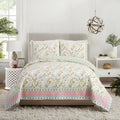Makers Collective Sonnet Full Queen Quilt Set 3 Pieces