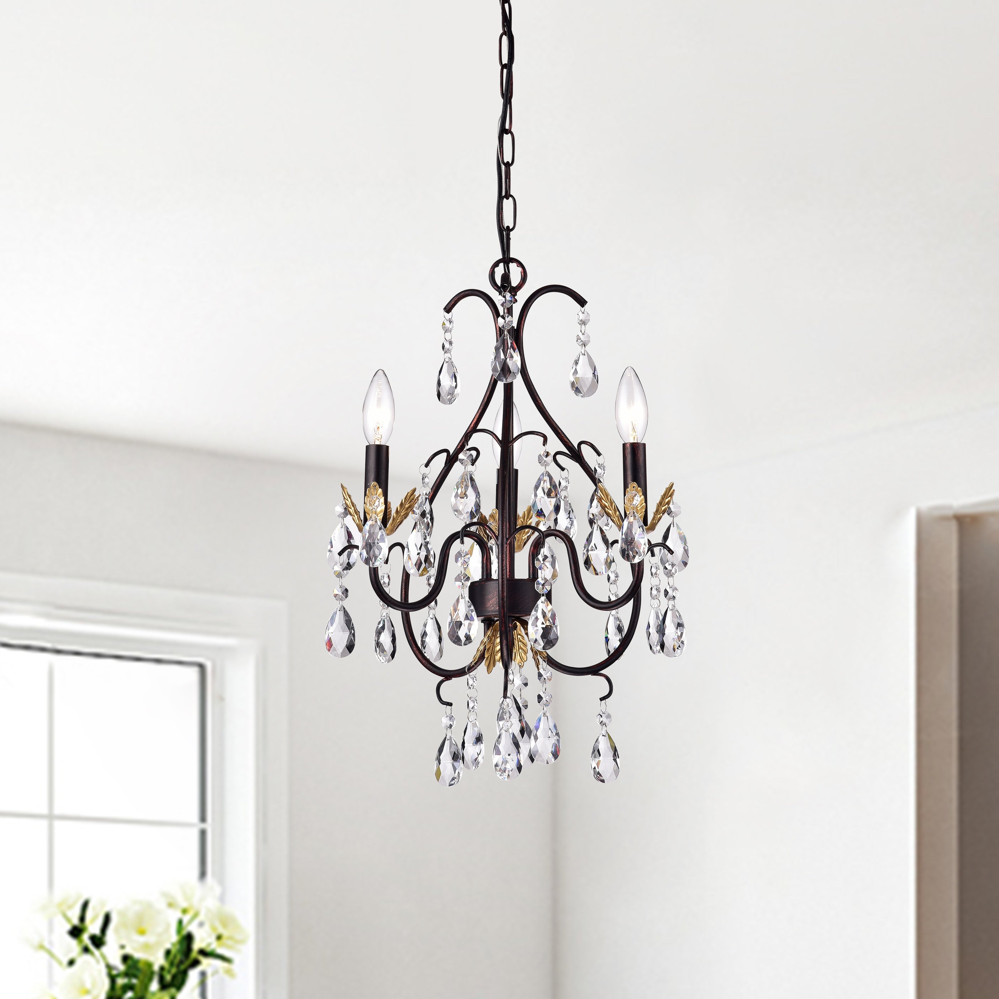 Deneb 3 Light Candle Style Chandelier