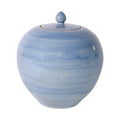 Denim Blue Melon Jar 11X11X11