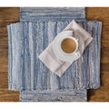 Denim Rag Placemat Set 6
