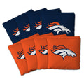 Denver Broncos Nfl Dual Sided Pro Stop Slide Cornhole Bags