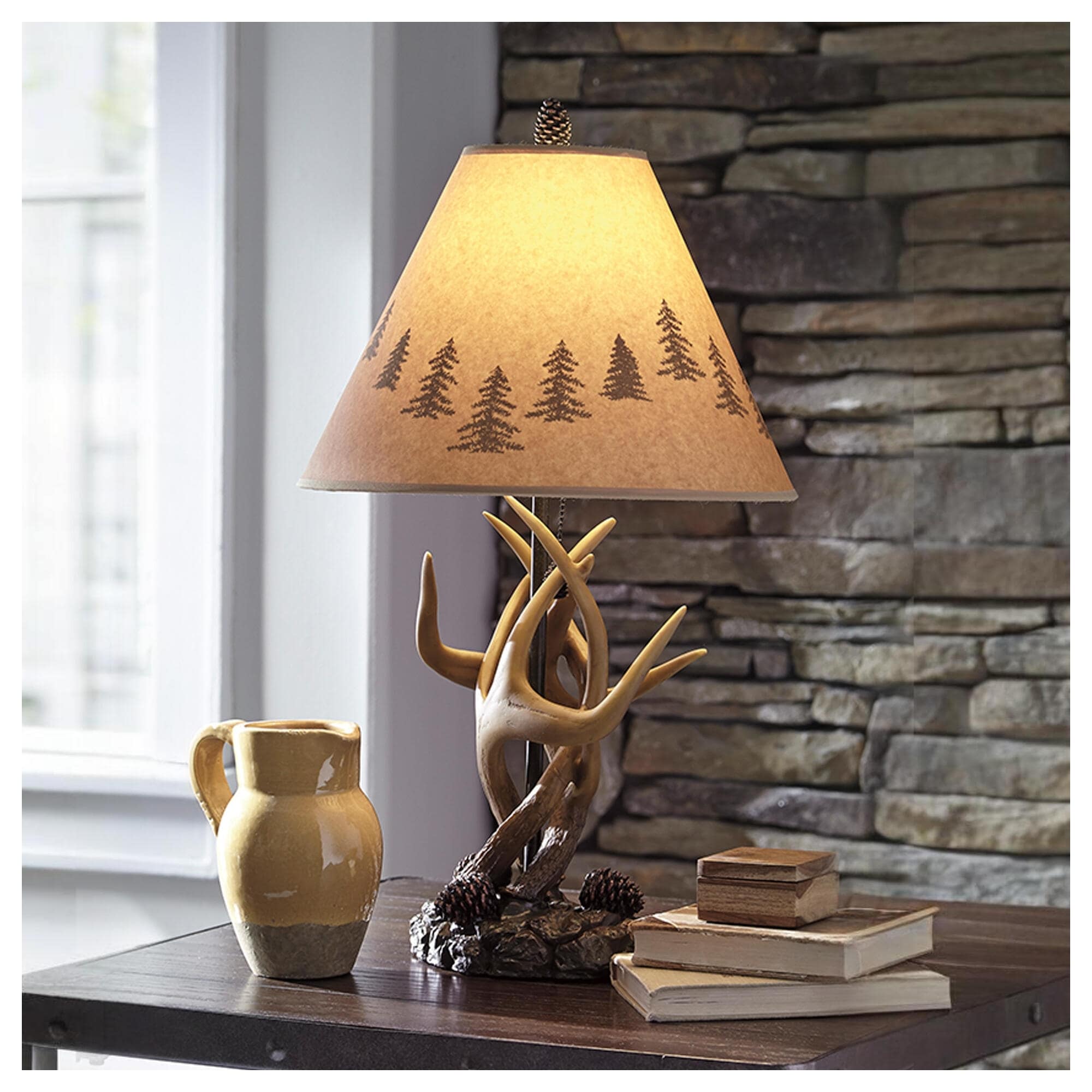 Derek Brown 24 Inch Poly Table Lamps Set Of 2