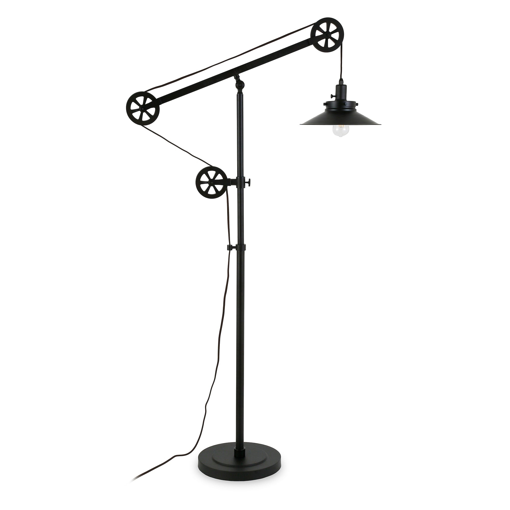 Carbon Loft Tirith Wide Brim Floor Lamp