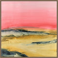 Desert Sunset I By Ethan Harper Framed Canvas Wall Art Print