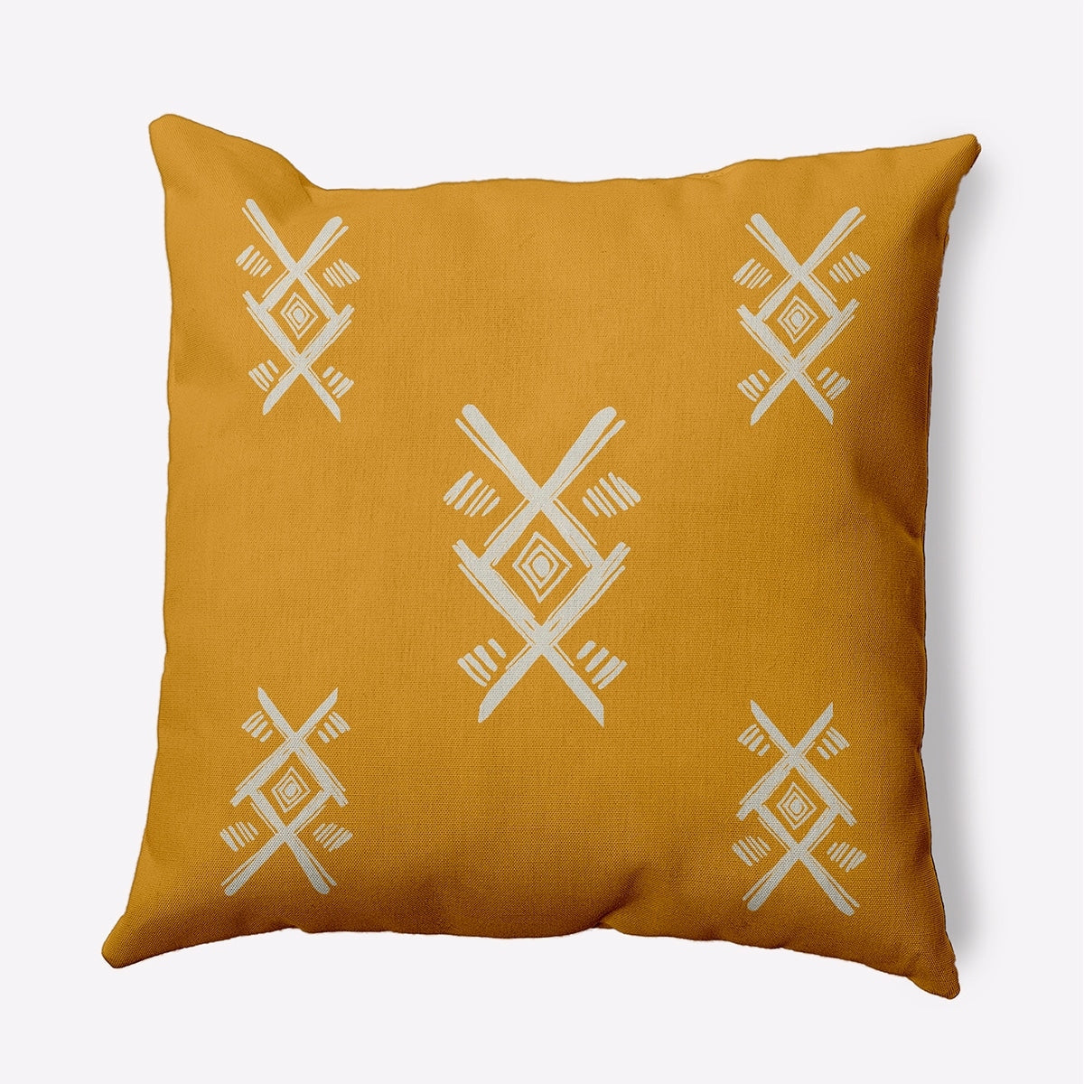 Desert Tribal Indoor Outdoor Throw Pillow