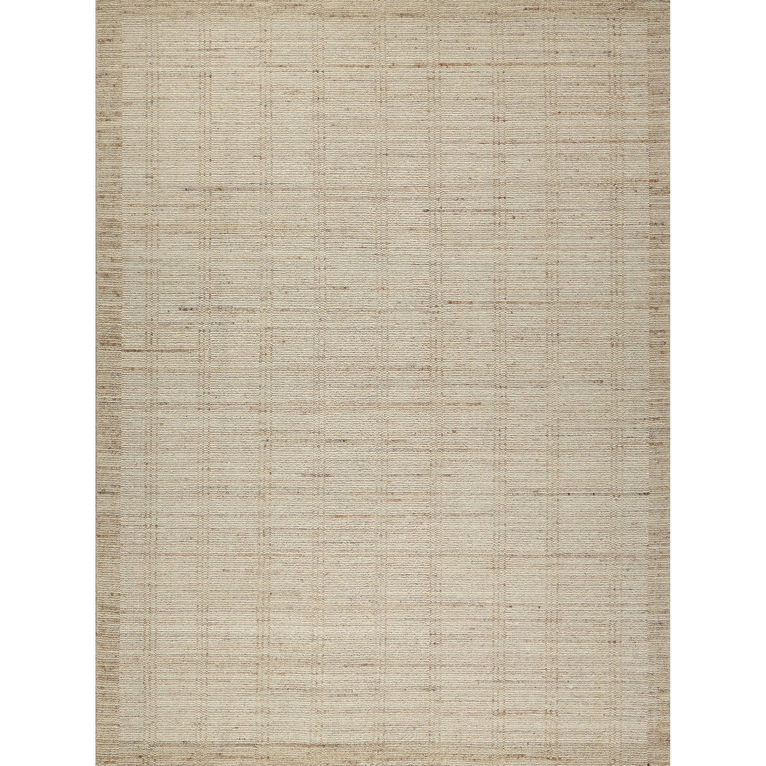Desi Hand Knotted Wool Beige Area Rug