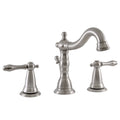 Design House 523316 1.5 Gpm Widespread Bathroom Faucet Includes Metal Pop Up Drain Assembly Satin Nickel