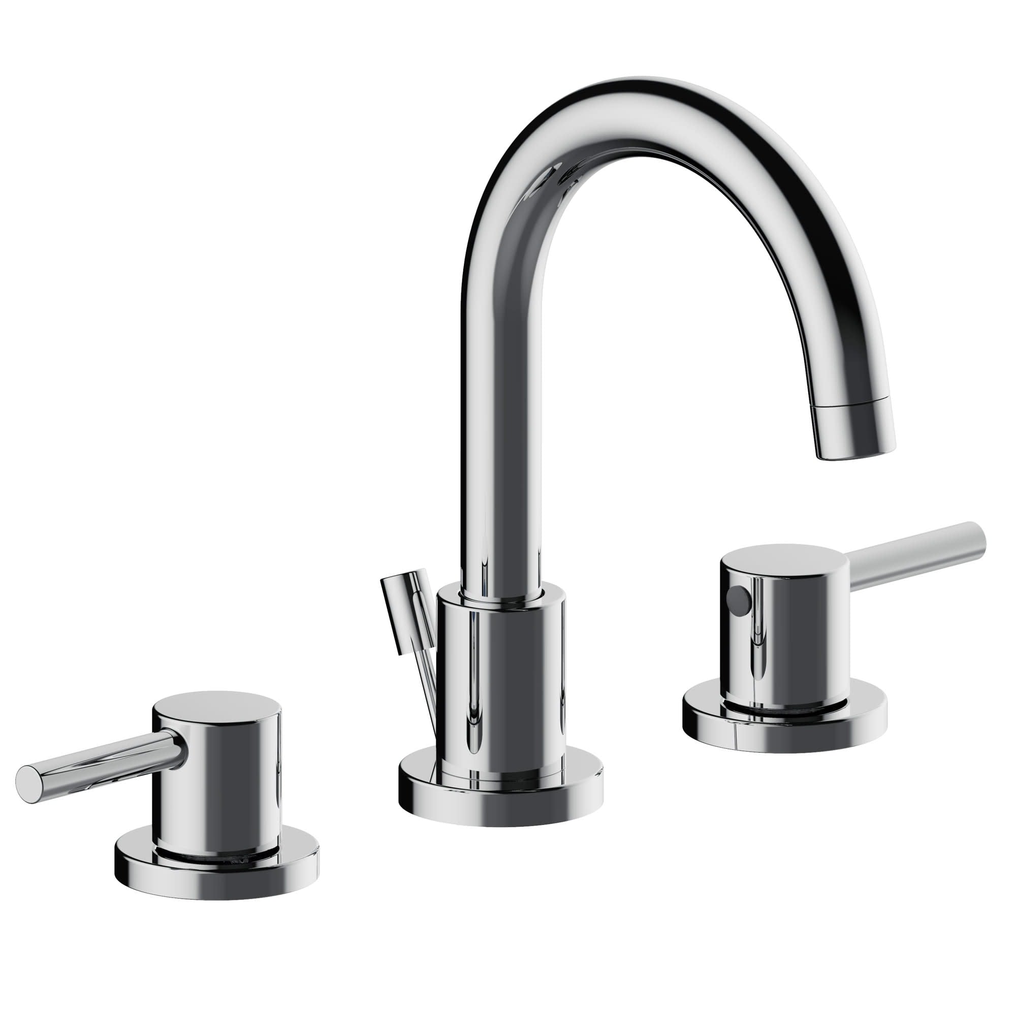 Design House 548271 Eastport 1.2 Gpm Widespread Bathroom Faucet With Two Handles Polished Chrome