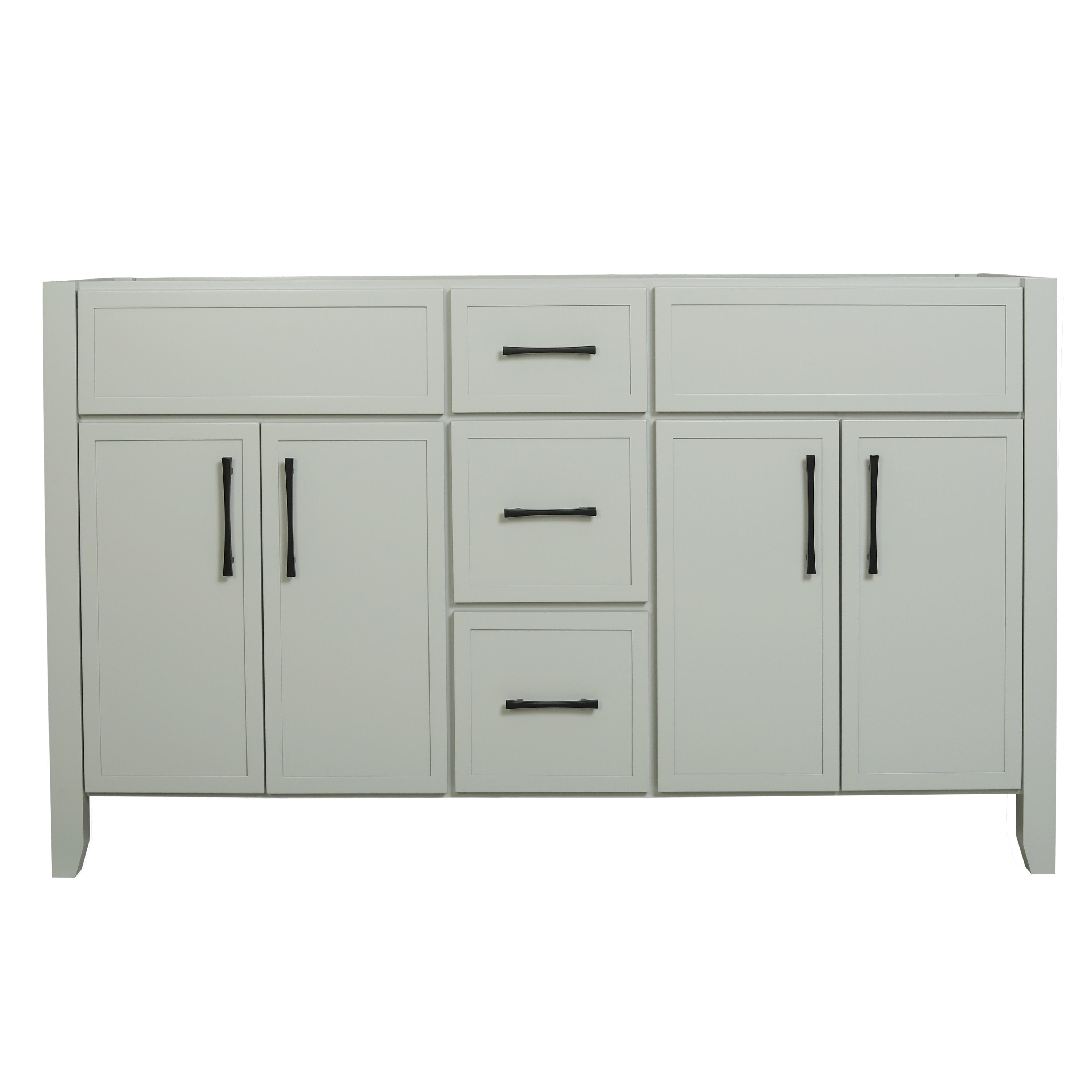 Design House Dawson Fully Assembled 60 Bathroom Vanity Cabinet 60 Inches X 21 Inches X 34 Inches