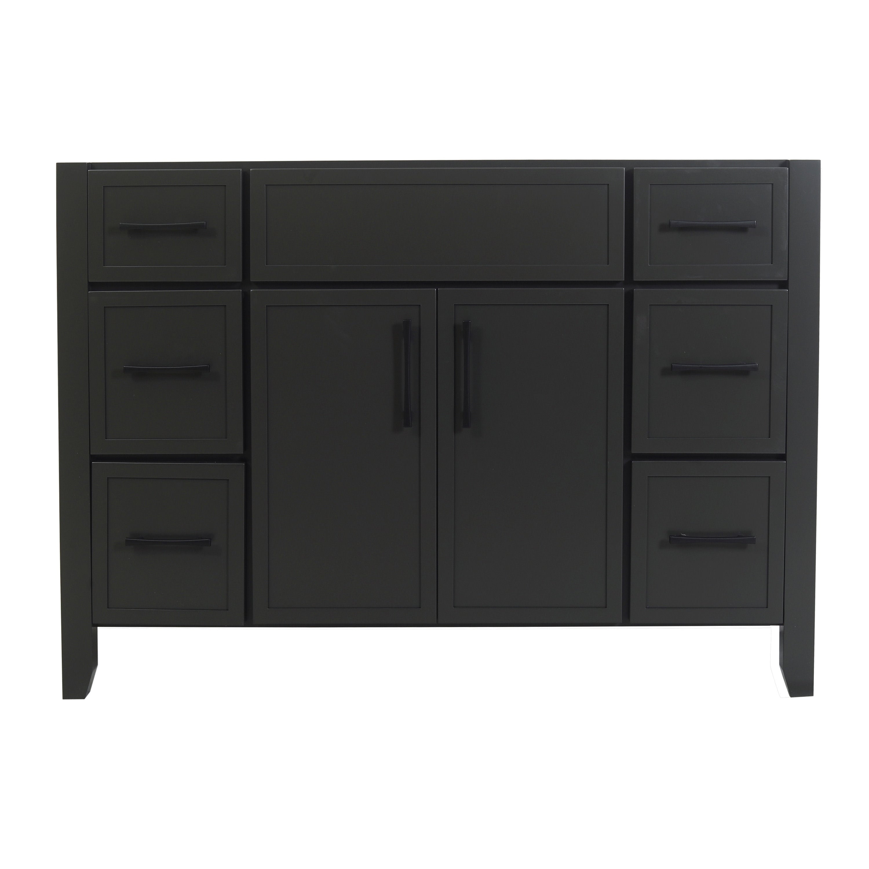 Design House Dawson Ready To Assemble 48 Bathroom Vanity Cabinet 48 Inches X 21 Inches X 34 Inches