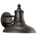 Design House 516732 Monterey 1 Light Open Bottom Outdoor Wall Sconce With Metal Shade Oil Rubbed Bronze N A