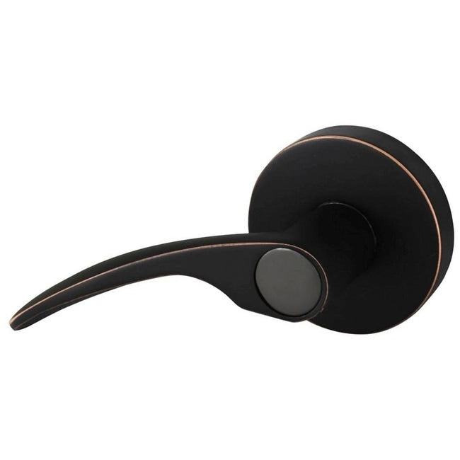 Design House 582122 Ronan Left Handed Single Dummy Door Lever Oil Rubbed Bronze