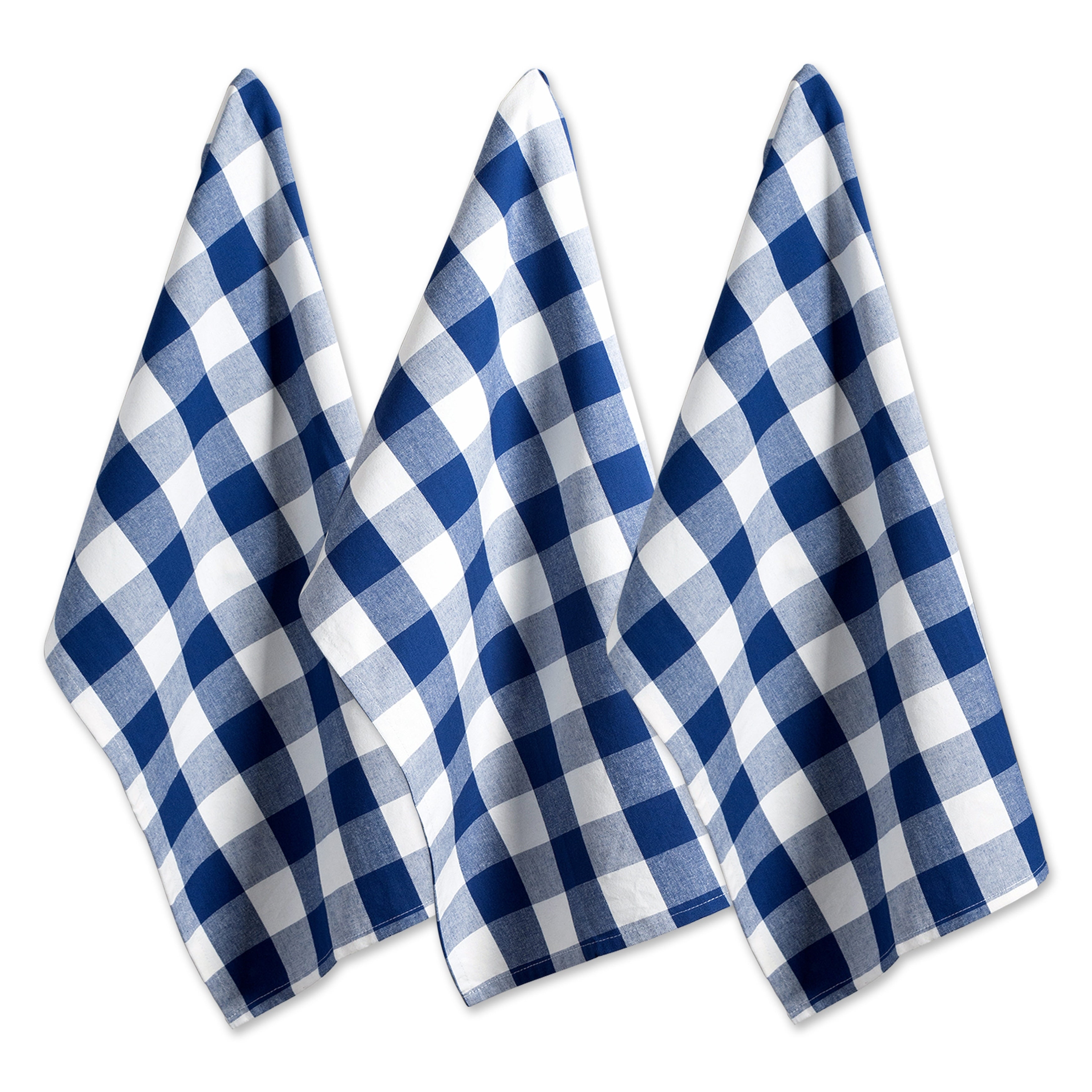 Design Imports Buffalo Check Dishtowel Set Of 3 30 Inches Long X 20 Inches Wide
