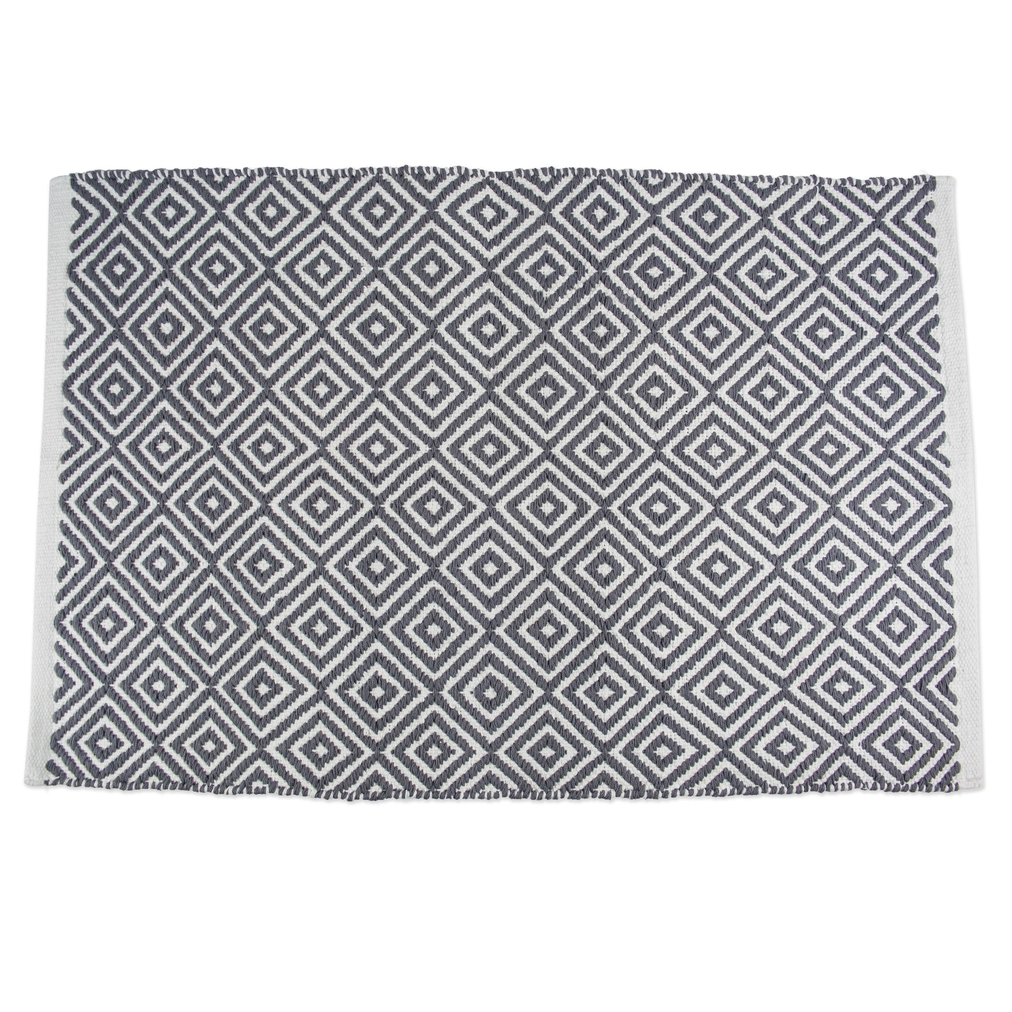 Design Imports Diamond Rug 2 X 3