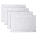 Design Imports Off White Hemstitch Kitchen Placemat Set Set Of 4