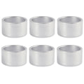 Design Imports Round Painted Acrylic Kitchen Napkin Ring Set Set Of 6