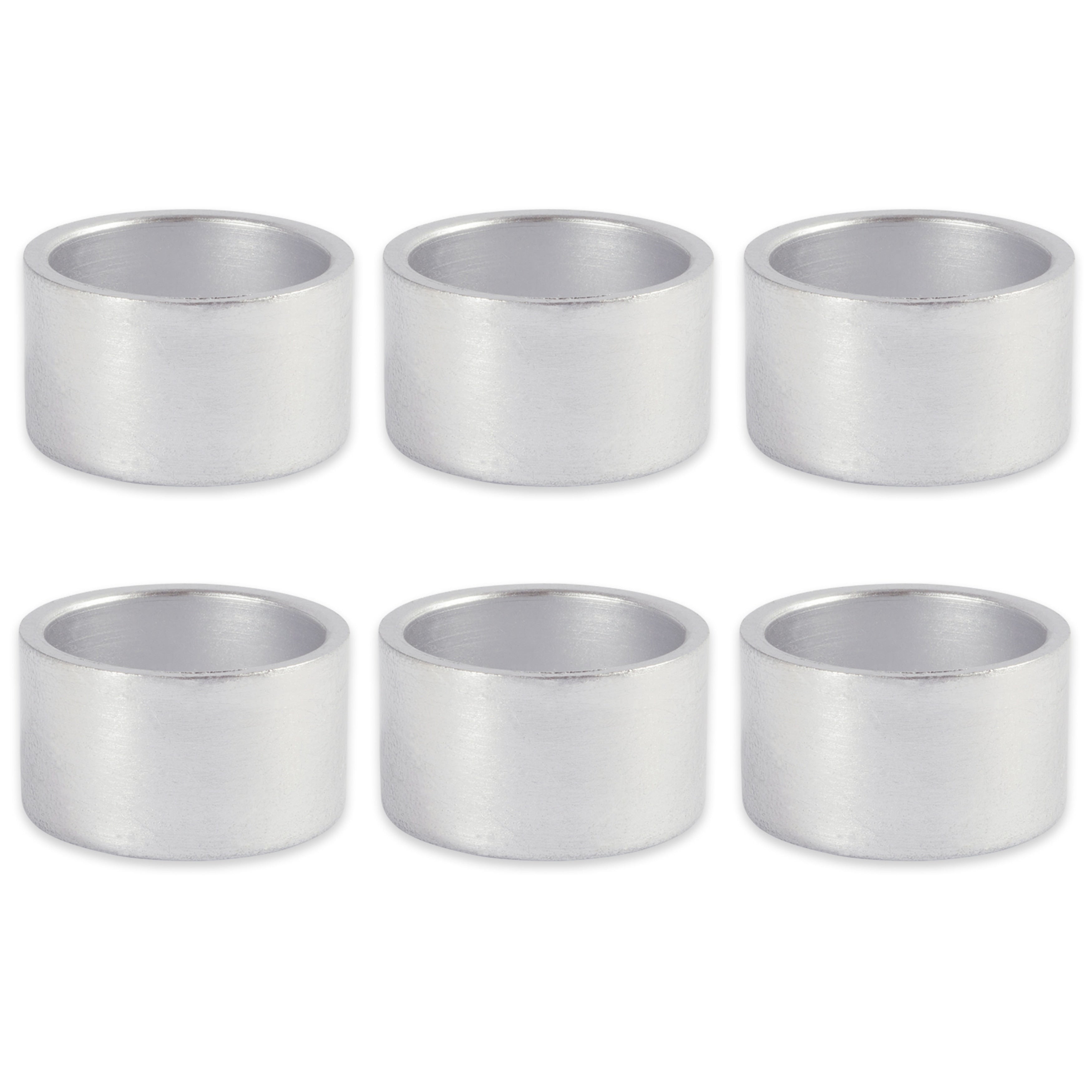 Design Imports Round Painted Acrylic Kitchen Napkin Ring Set Set Of 6