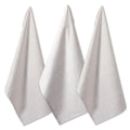 Design Imports Solid Chambray Dishtowel Set Of 3 30 Inches Long X 20 Inches Wide