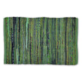 Dii Recycled Fabric Striped Handmade Rag Rug