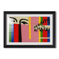 Design For Cover Of Exhibition 1951 Henri Matisse Custom Framed Print