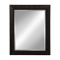 Designovation Coolidge Framed Wall Vanity Beveled Mirror
