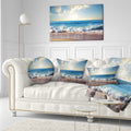 Designart Sea Sunset Seascape Photography Canvas Art Print