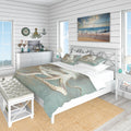 Designart Octopus Treasures From The Sea Coastal Bedding Set Duvet Cover Shams