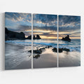 Designart Beautiful Porthcothan Bay Modern Seashore Canvas Wall Art Print