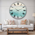Designart From The Shore Traditional Oversized Metal Clock