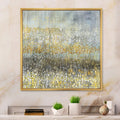 Designart Glam Rain Abstract Iv Modern Contemporary Framed Canvas Multi Color