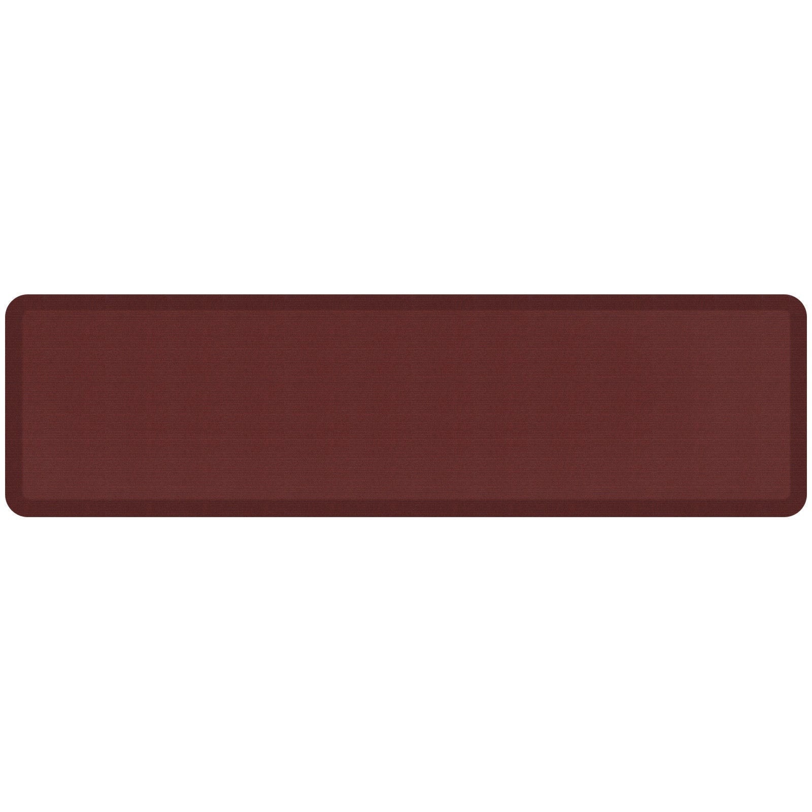 Designer Comfort Grasscloth Anti Fatigue 20 X 48 Inch Kitchen Mat