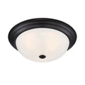 Designers Fountain 1257L W Decorative Flushmount 3 Light 15 Wide Flush Mount Bowl Ceiling Fixture