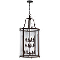 The Gray Barn Evergreens 12 Light Chandelier With Oil Rubbed Bronze Finish