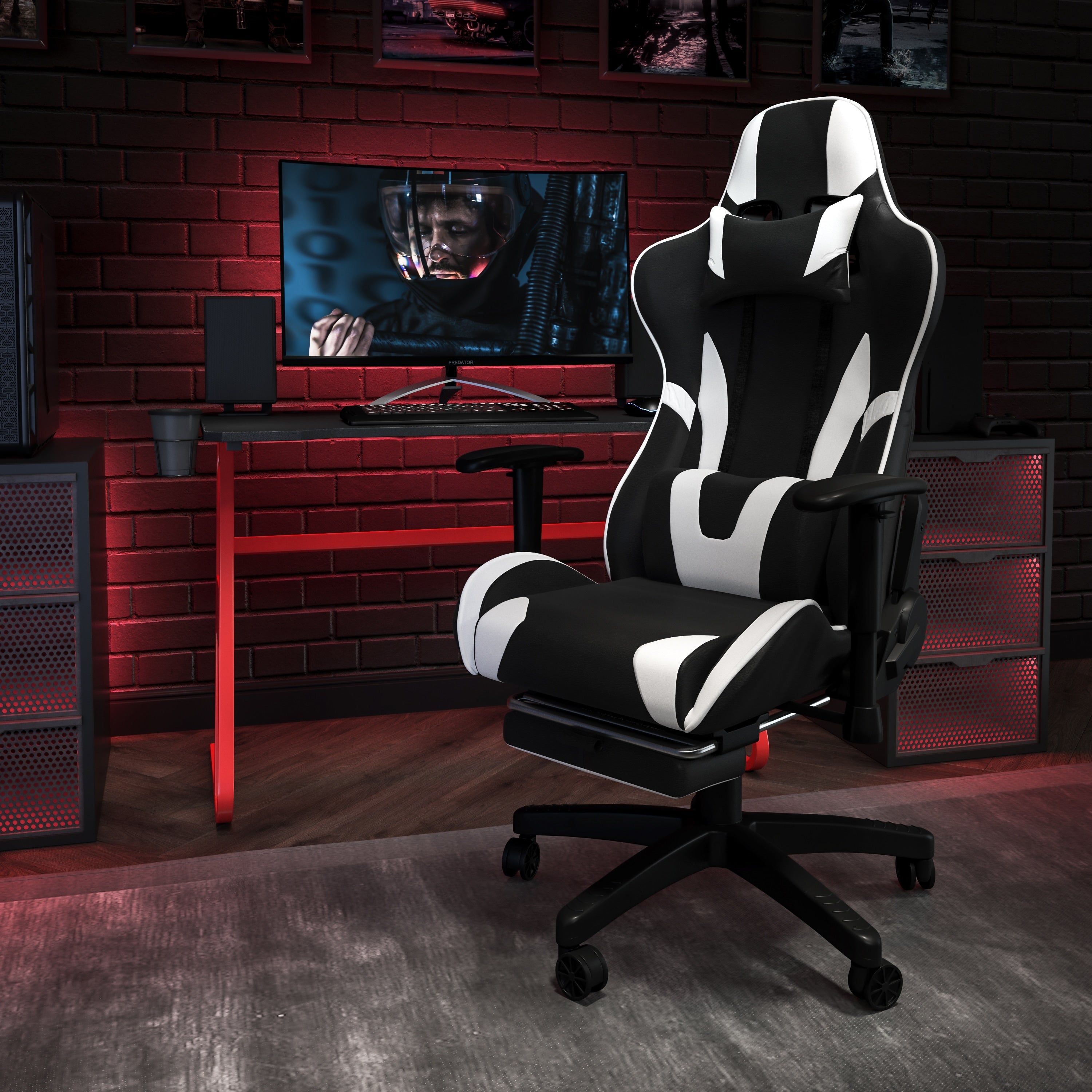 Gaming Desk And Chair Set