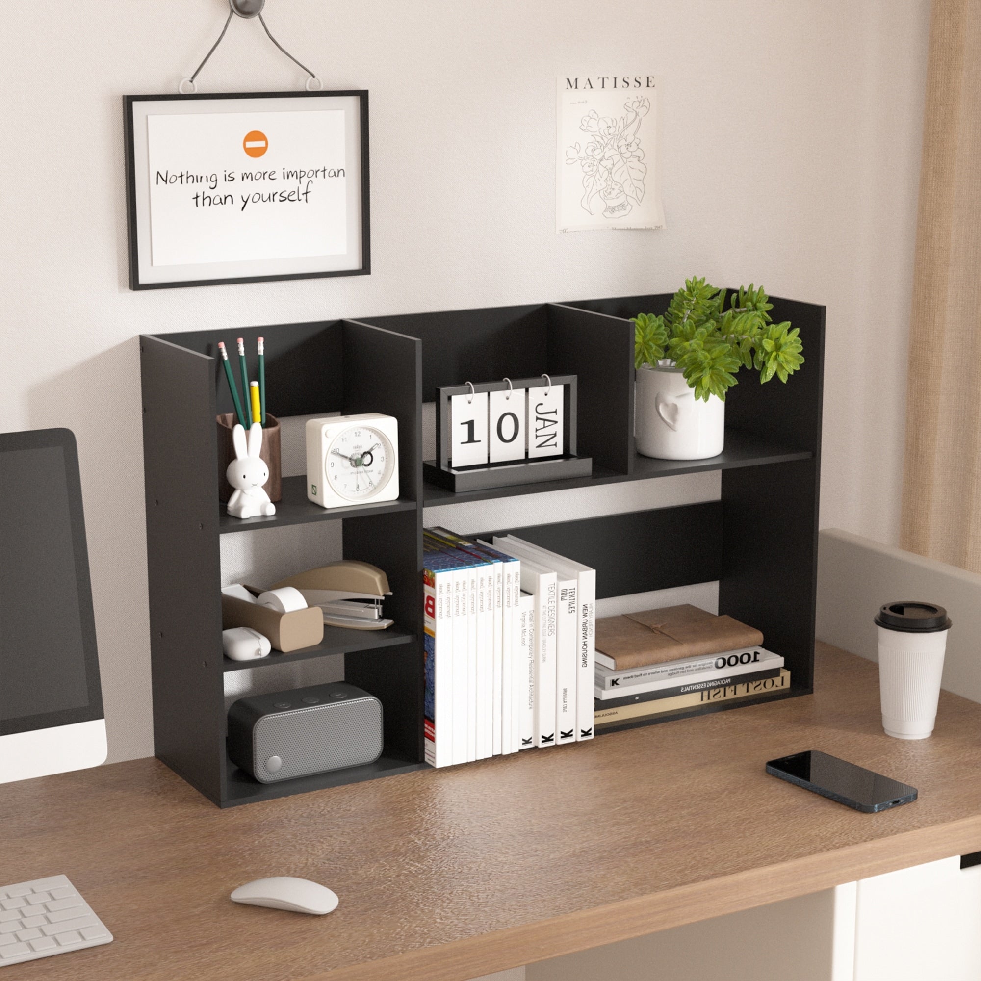 Met Life Multi Propose Desk Corner Organizer Wpc Is Water Proof Anti Decay Anti Rot And Eco Friendly Material