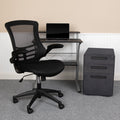 Desk Chair Cabinet Set