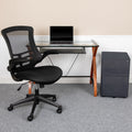 Desk Chair Cabinet Set