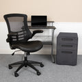 Desk Chair Cabinet Set