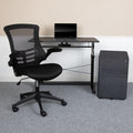 Desk Chair Cabinet Set