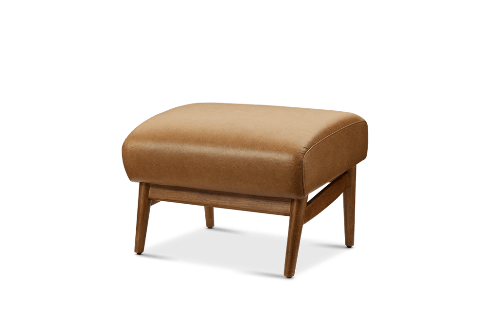 Desmond Leather Ottoman